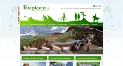 Desktop Screenshot of exploreirelandtours.com